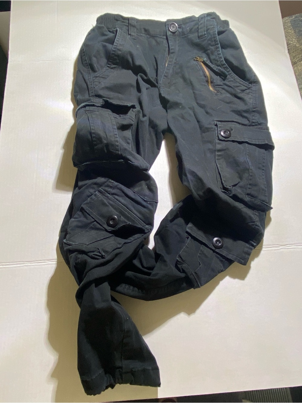 Women’s Black Cargo Pants with Utility Pockets